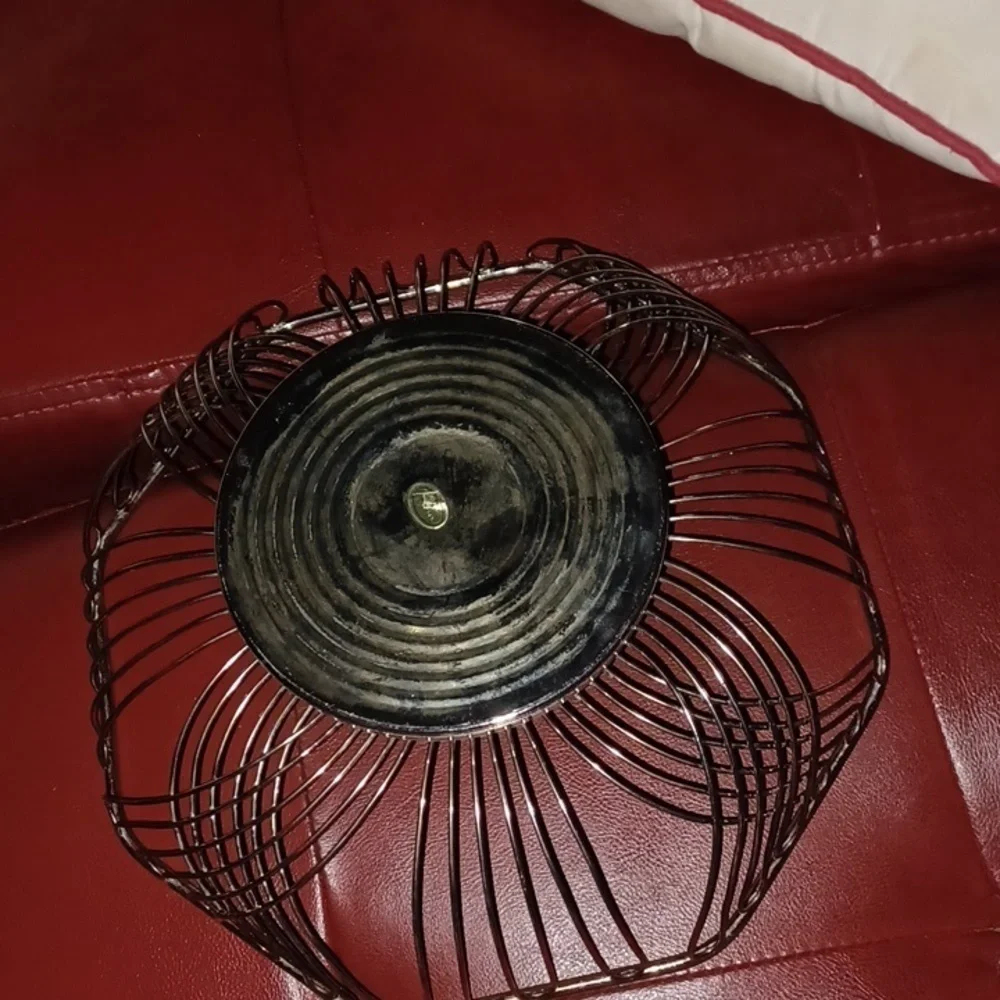 Vintage silver breadbasket